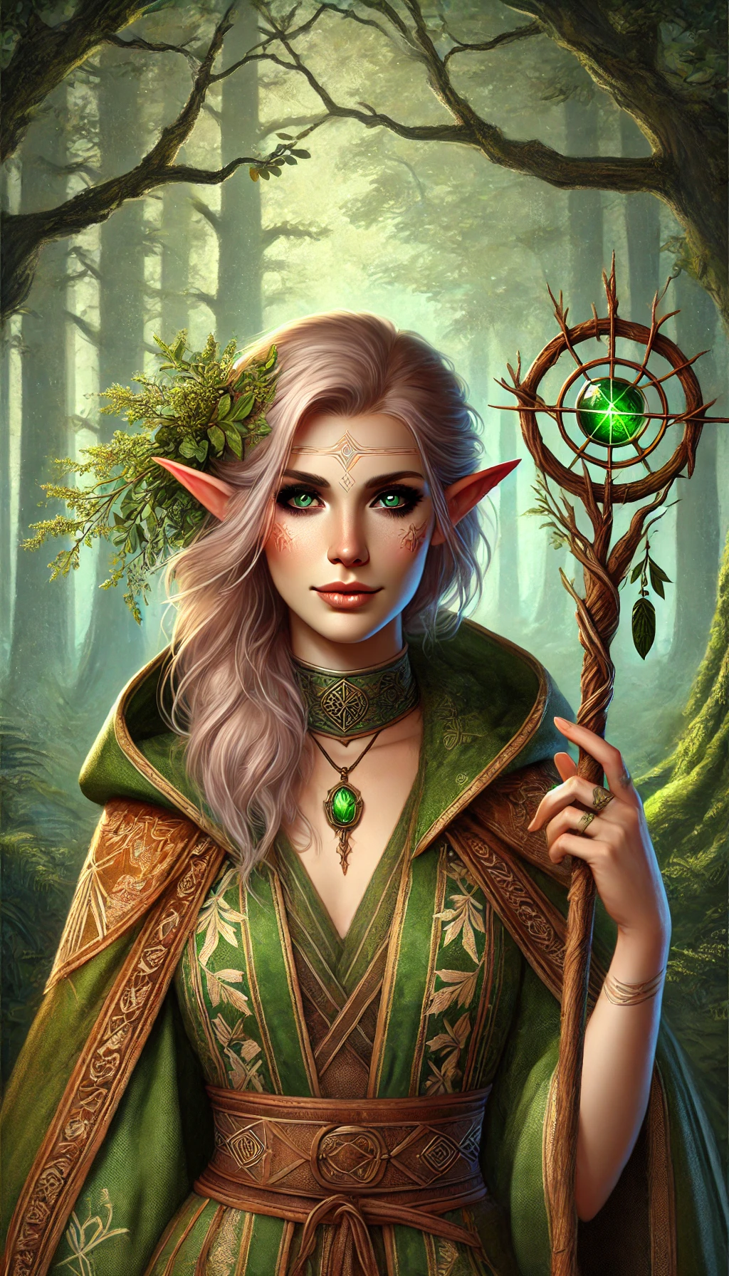 Female Elf Druid