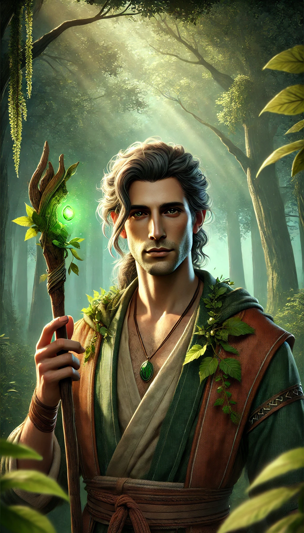 Male Human Druid