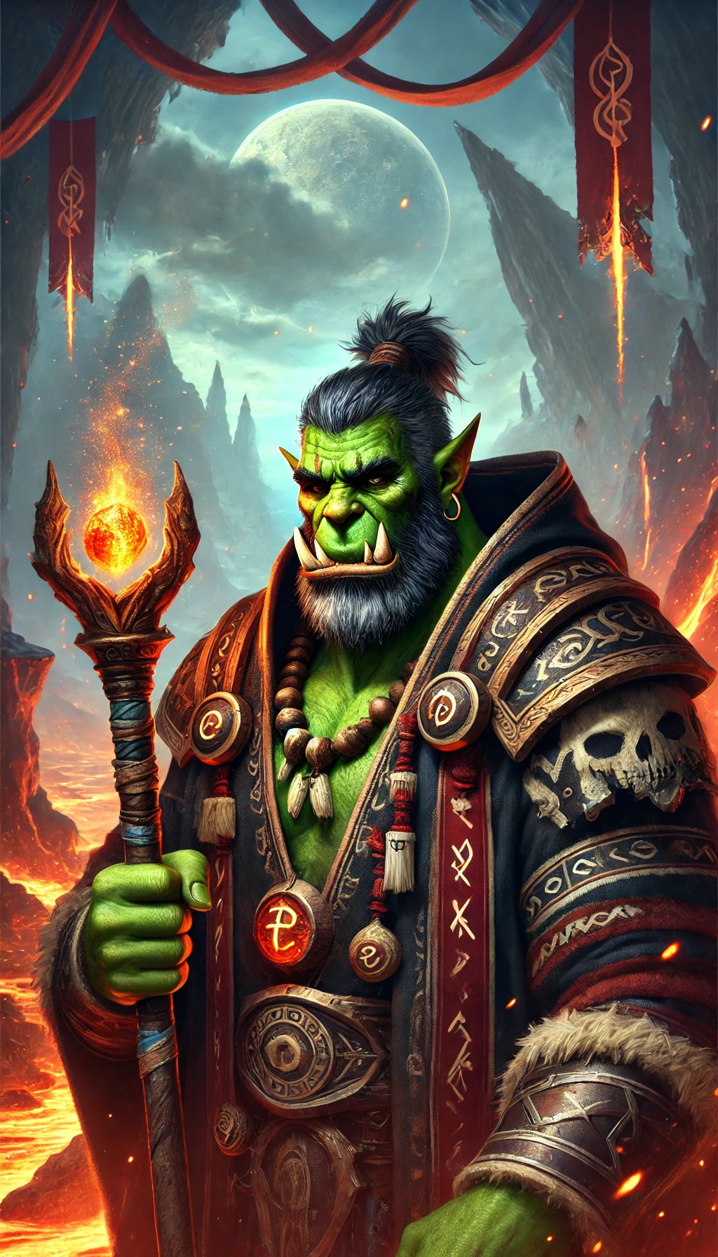 Male Orc Mage