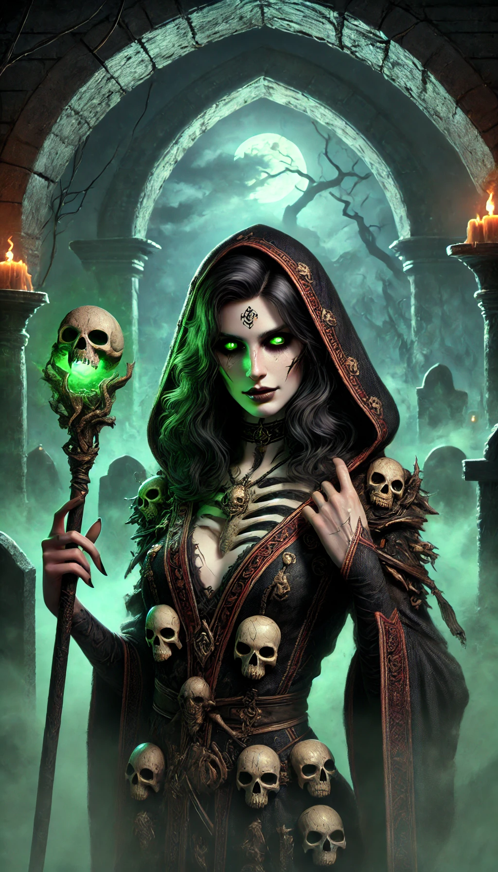 Female Human Necromancer