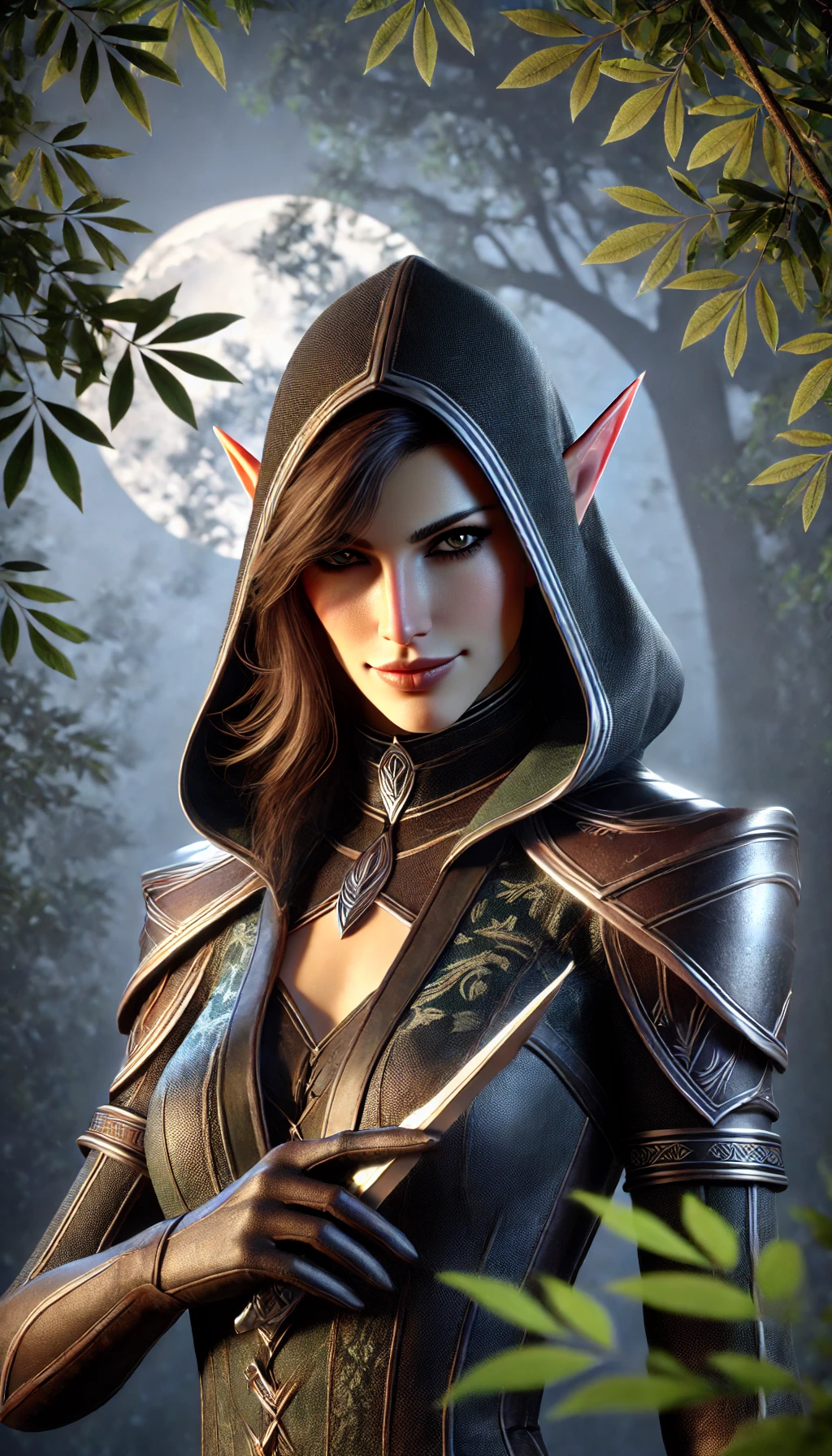 Female Elf Rogue
