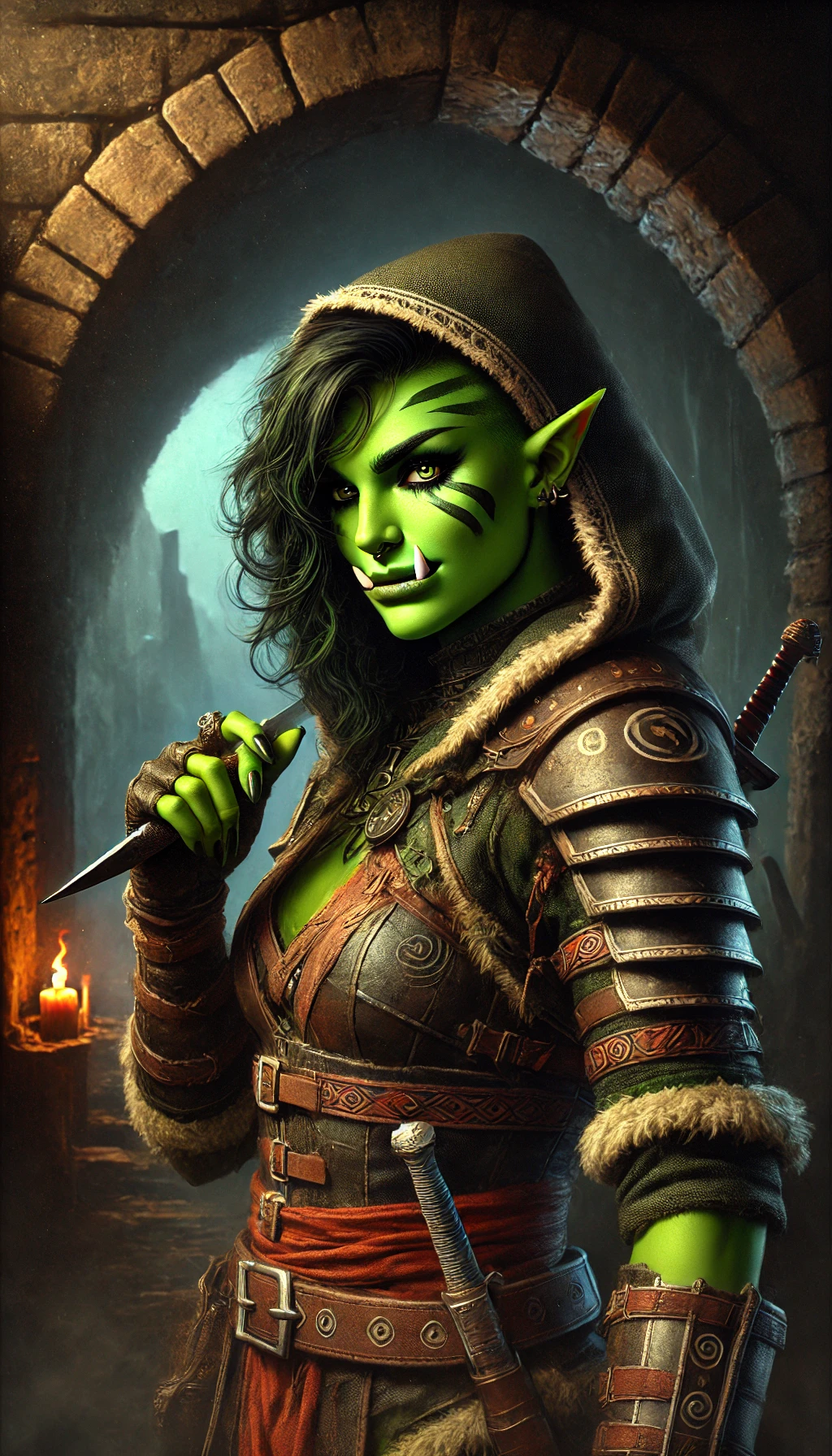 Female Orc Rogue