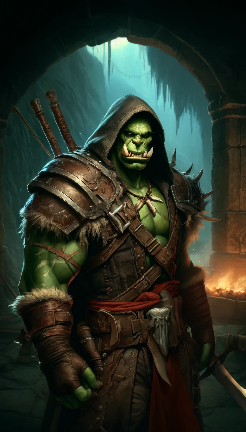 Male Orc Rogue