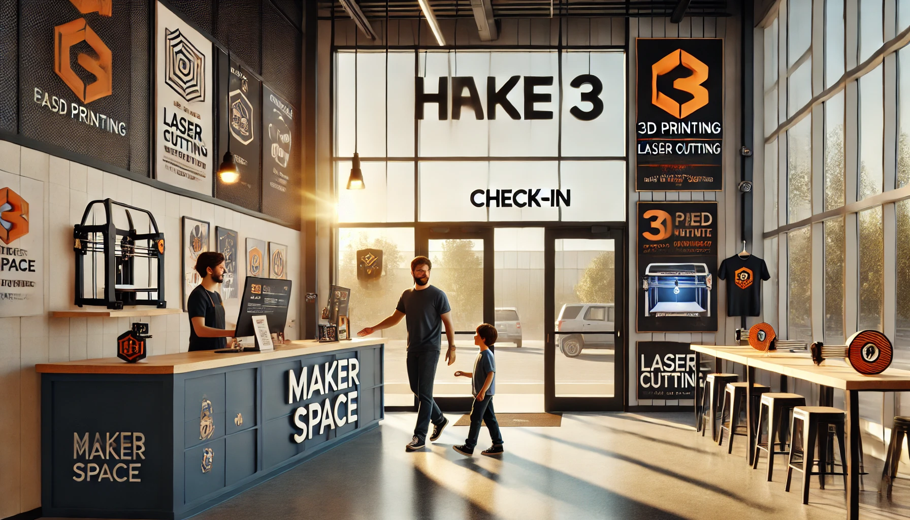 Maker Space Entrance