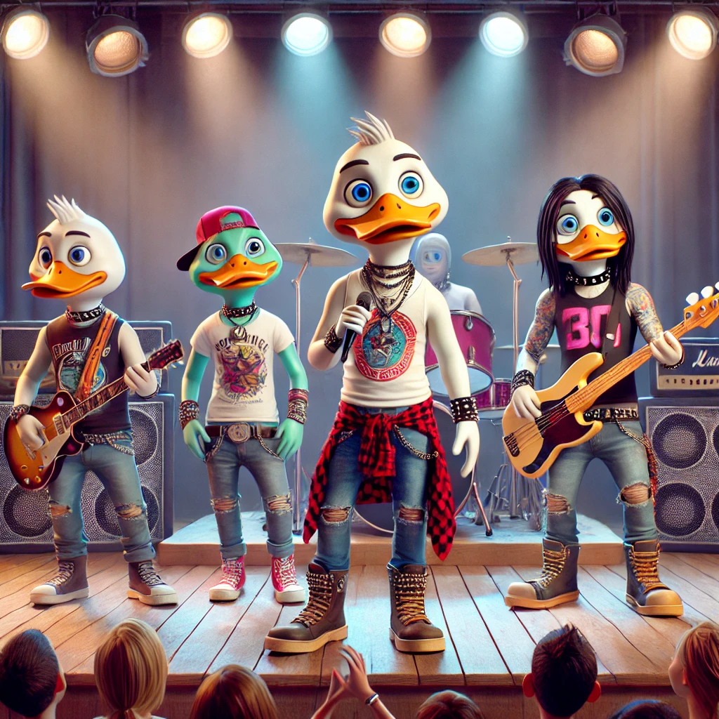 Rock Band Ducks