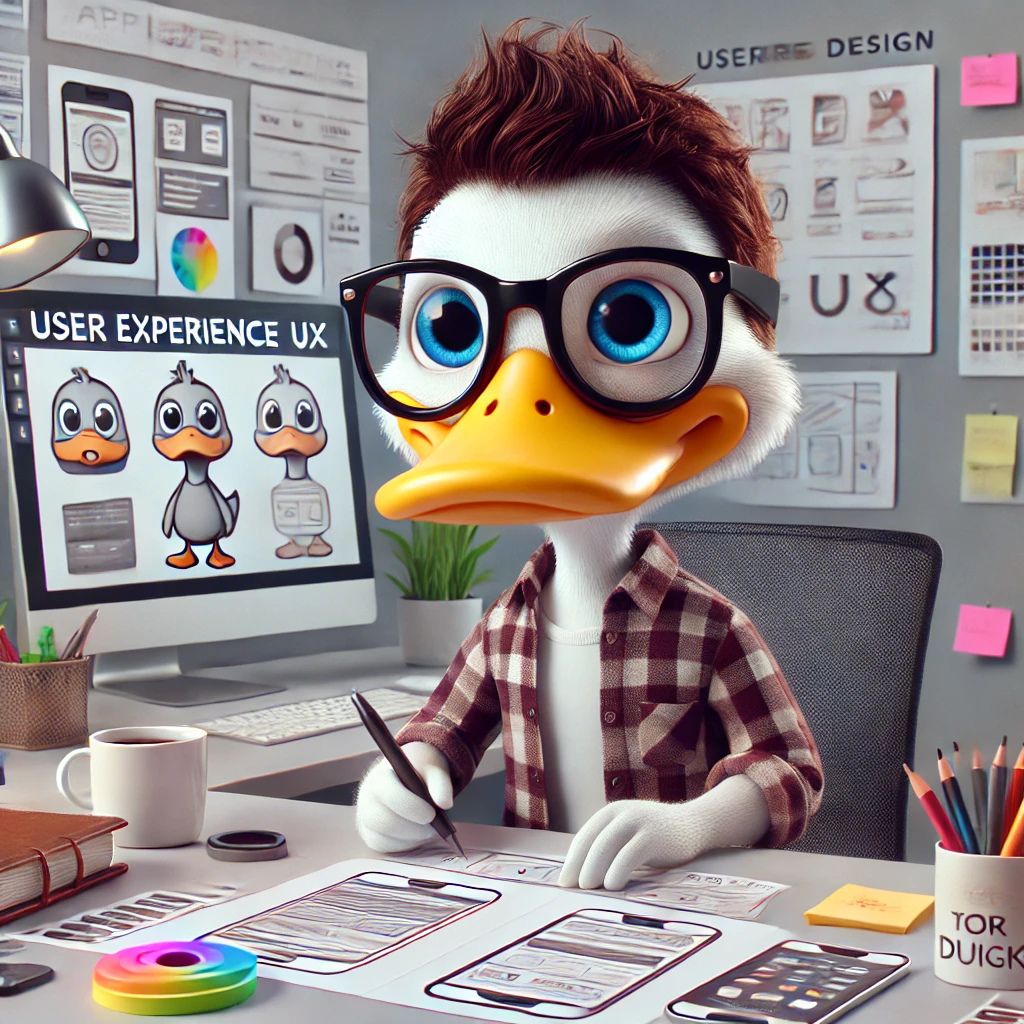 User Interface and Experience Design Duck